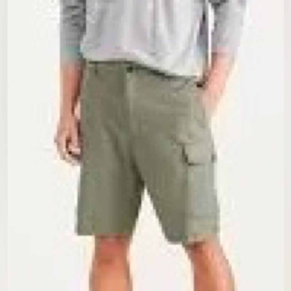 Dockers green cargo shorts